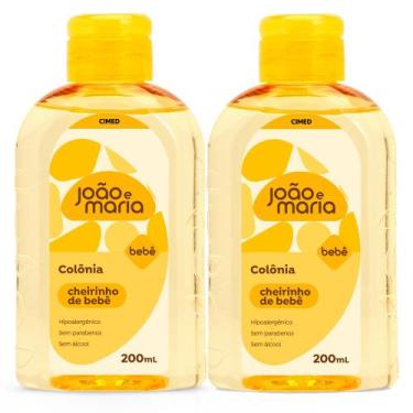 Imagem de Kit 2 Colônia João e Maria Bebê Cheirinho de Bebê 200ml