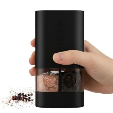 Imagem de Conjunto De Moedor Elétrico Recarregável De Sal E Pimenta 2 Em 1 Usb
