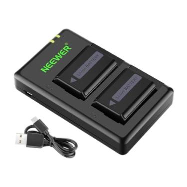 Imagem de Kit FW50 1100mAh Duplo USB Compatível Sony Alpha A6000 A6100 A6300 A6400 A6500 A7 A7II A7R A7RII A7S A7SII RX10 Para Câmera