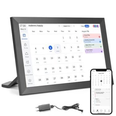 Imagem de 10.1 Polegadas Calendário Digital Inteligente E Gráfico Tarefas, Planner, Porta Retrato Digital, Para Agendamento Familiar, Tela Sensível Ao Toque Hd Interativa, 110-220V