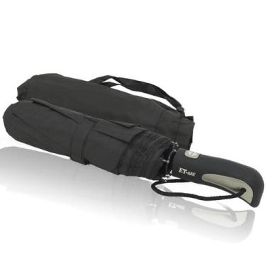 Imagem de Guarda Chuva Automático Preto Resistente Contra Vento  0077 - FP Eletr