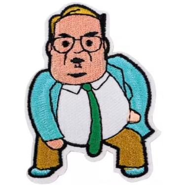 Imagem de Matt Foley I Live in A Van Down by The River Motivational Speaker Sketch Sketch Comedy Saturday TV Show 7.1 cm Iron On Bordado para Roupas