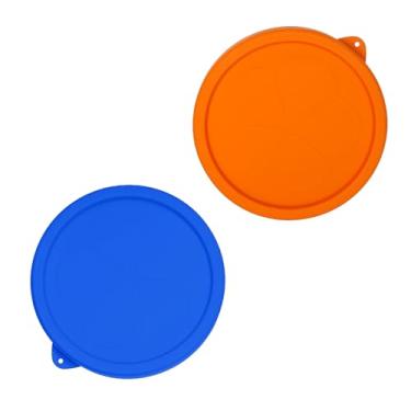 Imagem de BrillaraSymm Tampas de silicone de substituição para Pyrex, âncora para recipientes de vidro de 4 xícaras, herméticas 7201-PC/ZLID1905-AH tampas de silicone para 4 xícaras, capas seguras para