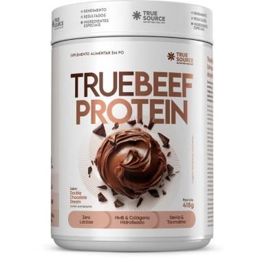 Imagem de Beef Protein Isolado Hidrolisado Chocolate 418g True Source-Unissex