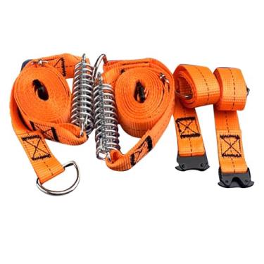 Imagem de IEUDNS Kit de amarração para toldo, peça de suporte para cobertura, resistente e com mola de tensão para atividades em tendas, quintais e cercas para animais