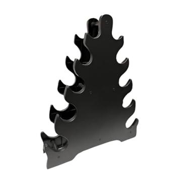 Imagem de Vaveren Suporte para halteres, suporte para halteres, organizador estável e resistente para academia doméstica, para pesos de mão