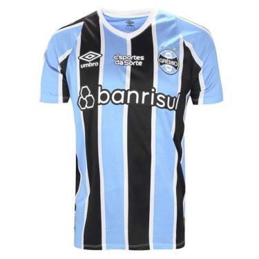 Imagem de Camisa Umbro Grêmio I 2024/25 Jogador Masculina
