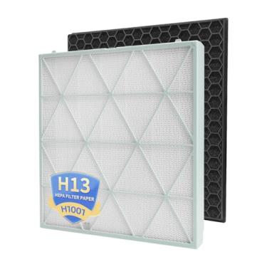 Imagem de Filtro de substituição CFX-H1001/AA compatível com purificador de ar Samsung Cube modelos: AX350A9350G/AA, AX350A9350N/AA, AX300T9080S/AA, AX300T9080W/AA, H13 HEPA e filtro de carvão ativado
