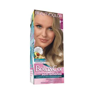 Imagem de Coloração Bela&Cor Sem Amônia 8.0 Louro Claro - BELA E COR