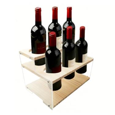 Imagem de itechpanda Organizador de temperos em camadas de acrílico, organizador vertical de temperos, prateleiras de despensa em camadas para armário de cozinha