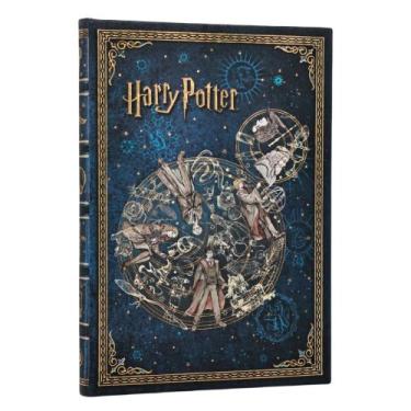 Imagem de Caderno Paperblanks Harry Potter Legends Of Hogwarts Midi Pautado 