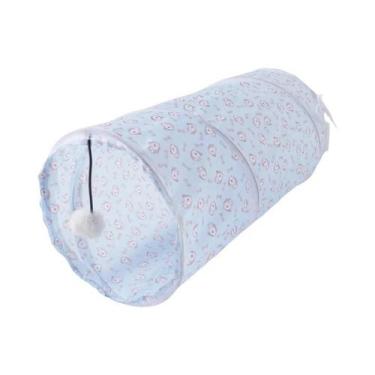 Imagem de Túnel Para Gatos Dobrável E Respirável, Brinquedo De Brincar Interno, 