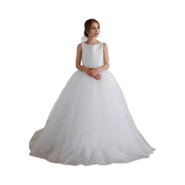 Imagem de Vestido De Festa Elegante Em Chiffon Para Meninas, Vestido De Aniversá