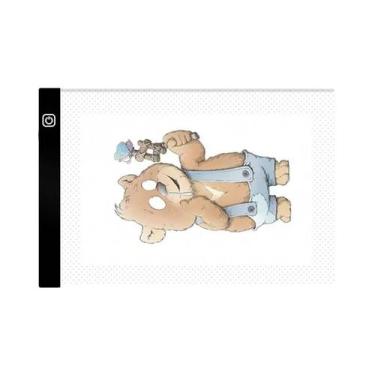 Imagem de Mesa De Luz LED Transparente Para Desenho, Escrita, Artistas, Estudant