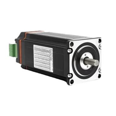 Imagem de 1 unidade de motor Nema23 All-in-one integrado circuito fechado motor de passo 24VDC codificador servo motor híbrido para semicondutor (1,2 Nm All-in-um)