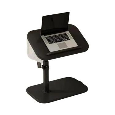 Imagem de Mesa De Cabeceira Dobrável Portátil Para Dormitório, Mesa De Computado