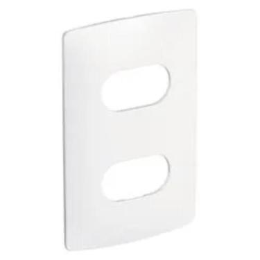 Imagem de Placa 4x2 2 postos separados Nereya Pial Legrand Sal Seda 663220