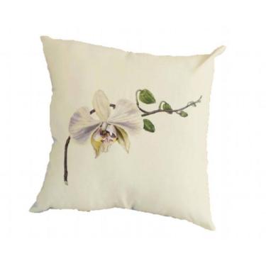 Imagem de Capa De Almofada 45X45 Orquidea Branca