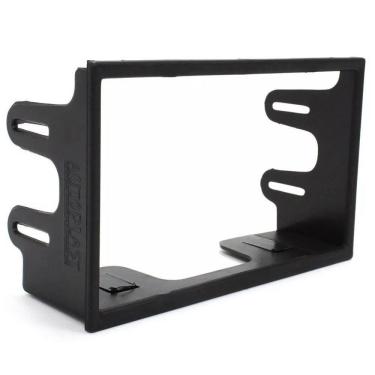 Imagem de Moldura De Painel 2 Din Vw Polo Hatch Sedan 2003 à 2013 Fox 2010 à 2013 Golf 1999 à 201...