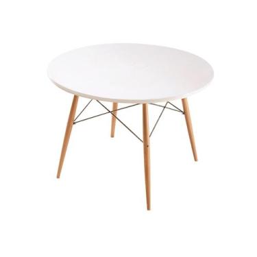 Imagem de Mesa Infantil Redonda Flórida Eiffel Eames Fratini 60 cm largura Base 