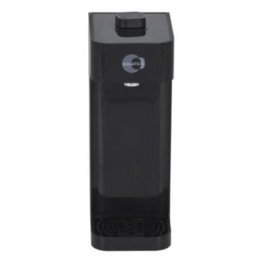 Imagem de Purificador Natural Preto Compact Joe - Equation, Sem Tensão Elétrica
