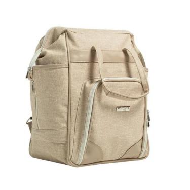 Imagem de Mochila de Maternidade Multifuncional Hug Ibiza Bege, Creme