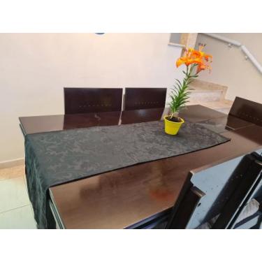 Imagem de Caminho Trilho De Mesa Tecido Jacquard 1,40x0,40 Decoração - Admirare,