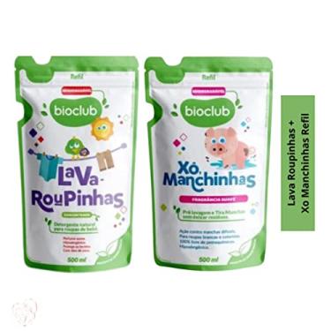 Imagem de Refil Lava Roupinhas + Xo Manchinha 500ML Bioclub Natural