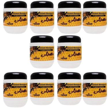 Imagem de Revenda 10 Pomadas Massageadora Abelha 240G Apinil Revenda
