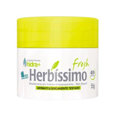 Imagem de Desodorante Antiperspirante Creme Herbíssimo Fresh 55g