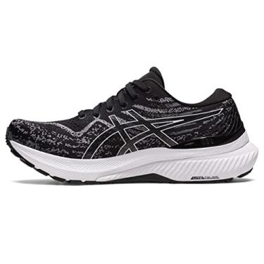Imagem de ASICS Women's Gel-Kayano 29 Running Shoes, 10, Black/White