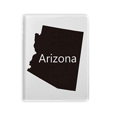 Imagem de Arizona — Diário de capa macia com mapa dos Estados Unidos da América