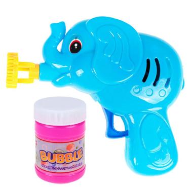 Imagem de Brinquedo Lança Bolha De Sabão Elefante A Fricção Com Refil