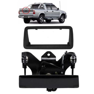 Imagem de Maçaneta Tampa Traseira S10 Com Moldura 1995 A 2011