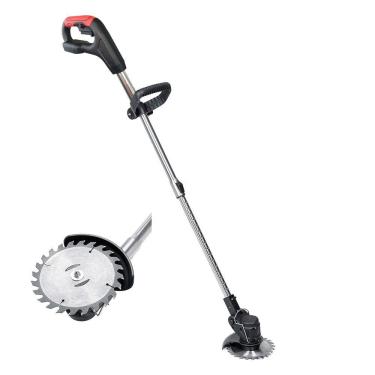 Imagem de Aparador Cortador de Grama Gramado Planta Portatil Sem Fio Jardim Quintal Potente Resistente Seguro