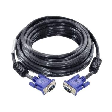 Imagem de Cabo Vga Com Filtro 30mm Macho X Macho Vga-15 - 15 Metros