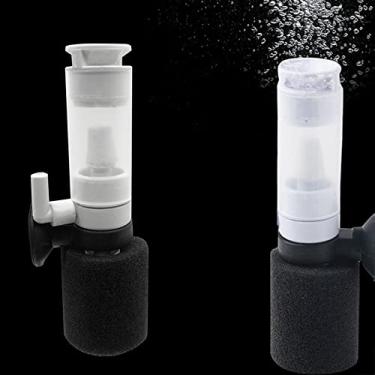 Imagem de Caylingdee Filtro de aquário portátil 3 em 1, purificador interno, filtro de tanque de peixes, mini filtro de alimentação multicamadas para aquário, filtro de peixe esponja é adequado para tanque