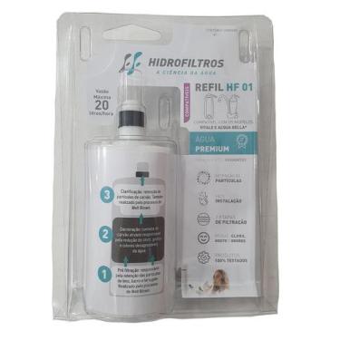 Imagem de Kit 2 Refil Para Purificador Hf01 Hidrofiltros