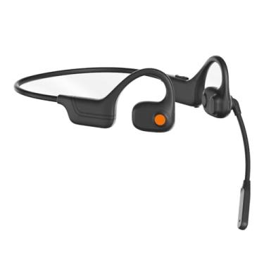 Imagem de BaotyJie Fones de Ouvido Abertos, Sem Fio, à Prova D'água, com Microfone, Esportivo, para Corrida, Caminhadas, Ciclismo, Esportes, Preto