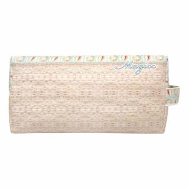 Imagem de Necessaire Feminina Conchas Palha, Magicc Bolsas