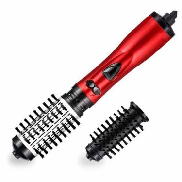 Imagem de Escova Rotativa 2 Em 1 Alisadora Cabelo Lindo Beleza Profissional - DE