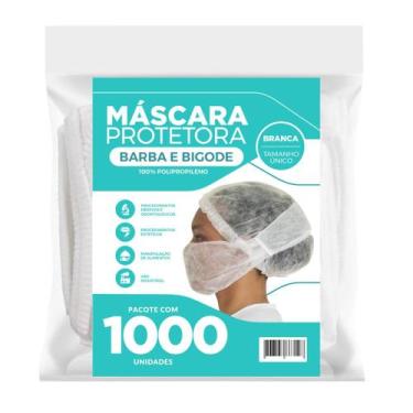 Imagem de Protetor Barba e Bigode Descartavel Soft Pct 1000 Unidades - Dejamaro
