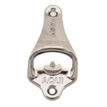 Imagem de Abridor de Garrafa Abra Aqui Metal Decoração 1 Unidade - Metallica Ace