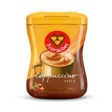 Imagem de Cappuccino Avelã 3 Corações Pote 200g
