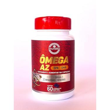 Imagem de Ômega 3 Multivitamínico A-Z - 20 Vitaminas e Minerais + EPA DHA 1400 mg- 60 Caps. Sorftgel (1)