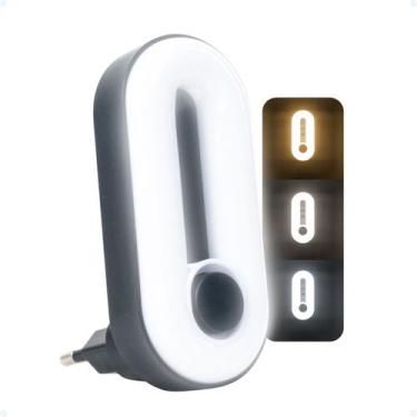 Imagem de Abajur Quarto Luminária Led De Tomada mesa de cabeceira De Parede - Hx