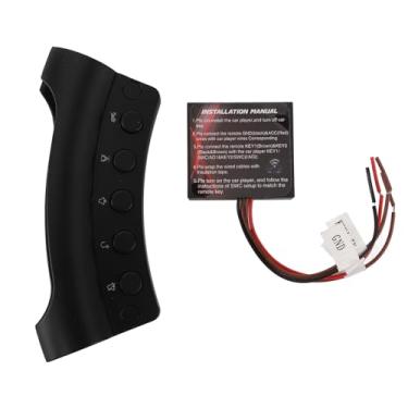 Imagem de Controlador de Direção Sem Fio Controlador Multifuncional de 10 Teclas Controle para Radio DVD GPS Player Universal Fit