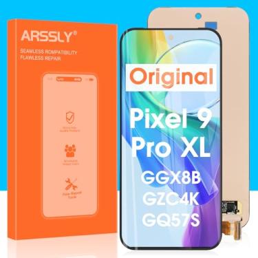 Imagem de Substituição de tela original para Google Pixel 9 Pro XL - para Pixel 9 Pro XL LCD Display Touch Screen Digitalizador para Google GGX8B GZC4K Painel de vidro LCD Montagem completa com kits de reparo