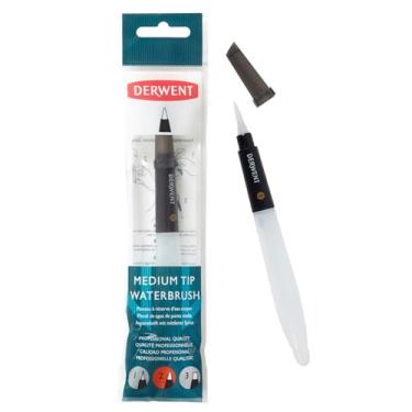 Imagem de Derwent, Pincel com Reservatório de Água Waterbrush Médio, Qualidade Profissional, (2301760)
