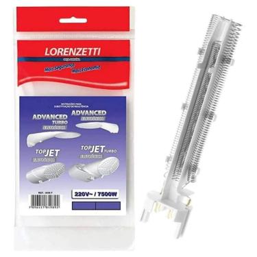 Imagem de Resistência Lorenzetti Advanced E Top Jet 220v~7500w